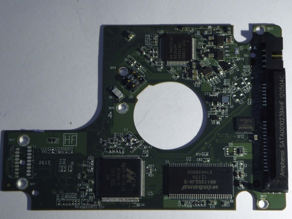 Western Digital WD7500KMVW-11ZSMS5 2060-771820-000 REV A PCB for Sale