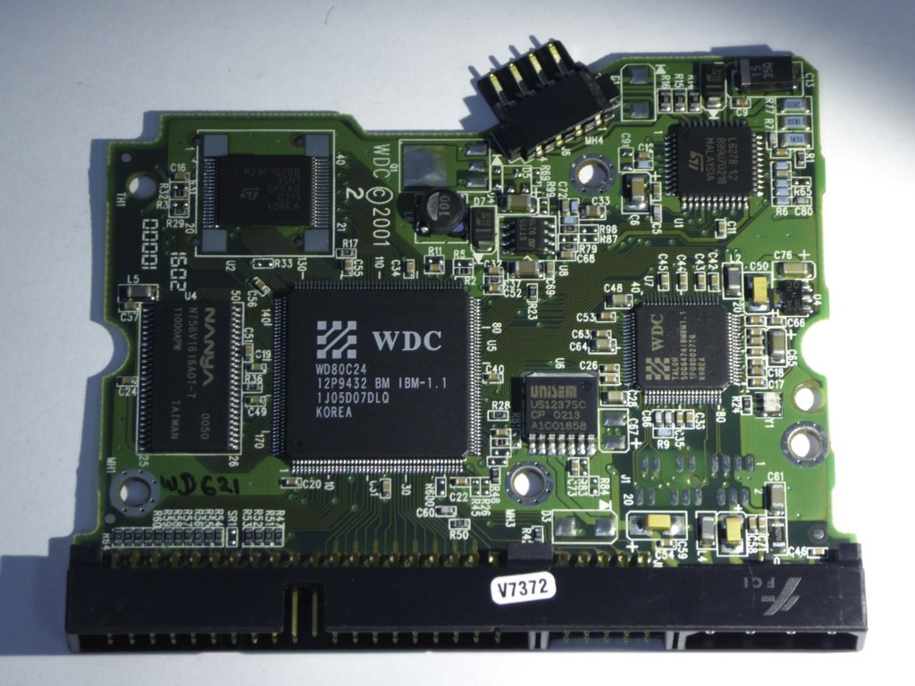 Western Digital WD800BB-00CAA1 2060-001092-007 REV A PCB for Sale