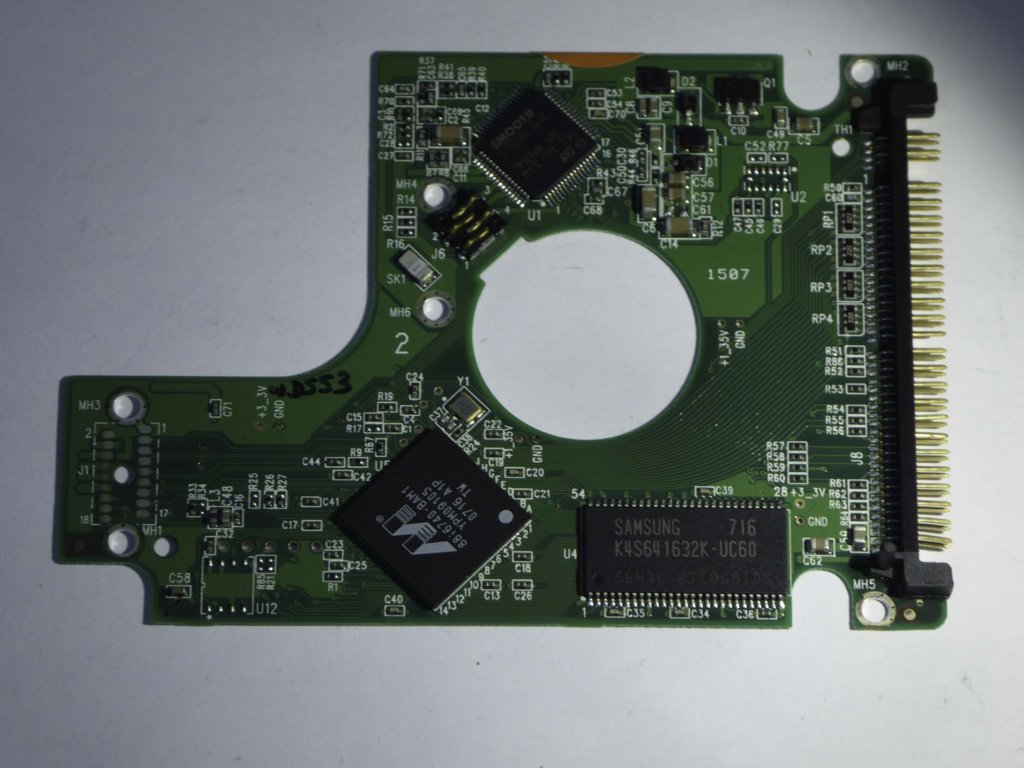 Western Digital WD800BEVE-11UYT0 2060-701510-000 REV A PCB for Sale