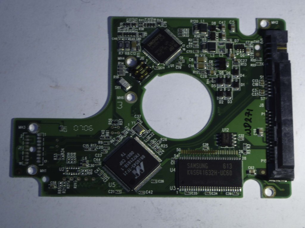 Western Digital WD800BEVS 2060-701424-002 REV A PCB for Sale