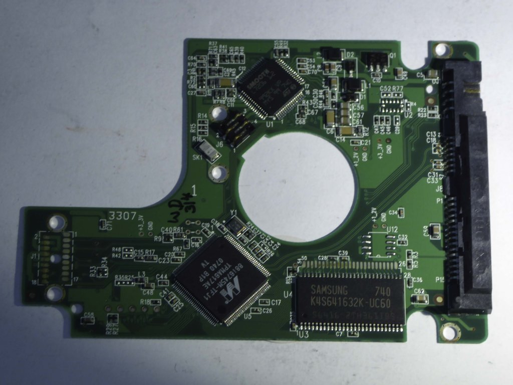 Western Digital WD800BEVS 2060-701450-011 REV A PCB for Sale