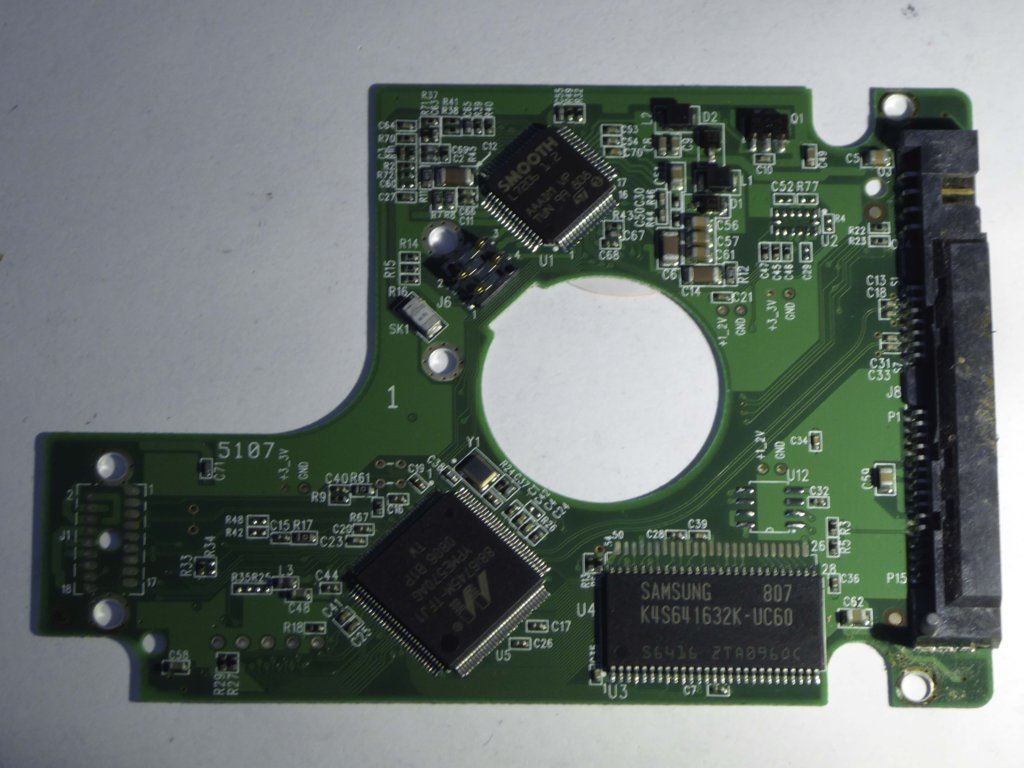 Western Digital WD800BEVS-22RST0 2060-701450-011 REV A PCB for Sale