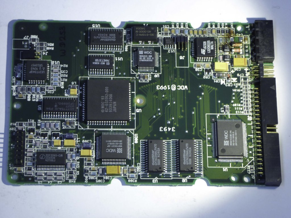Western Digital WDAC2250-00F 60-600384-005 REV A PCB for Sale