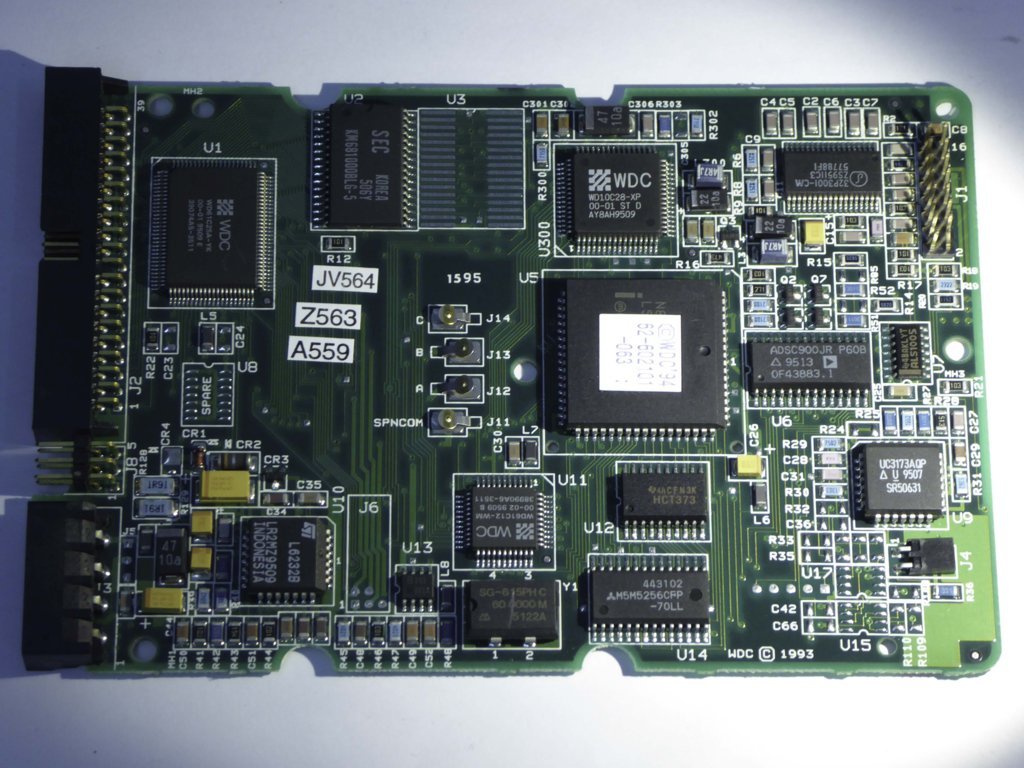 Western Digital WDAC31000-00H FAB 60-604199-003 A PCB for Sale