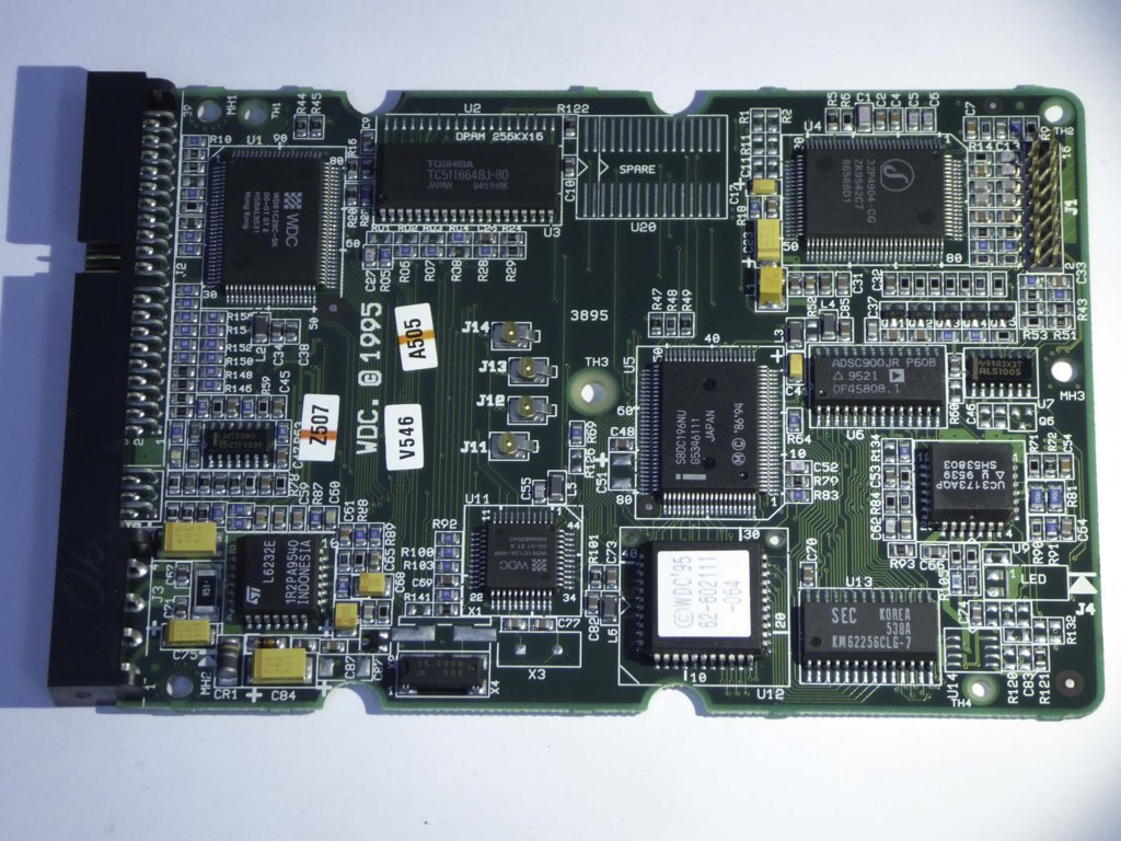 Western Digital WDAC31600-32H WDC 60-600585-002 REV A PCB for Sale