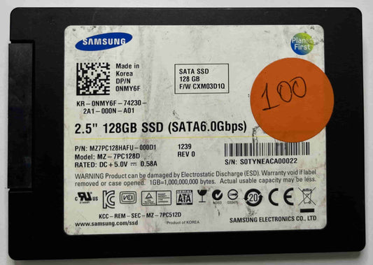 SAMSUNG MZ-7PC128D MZ7PC128HAFU (100) SSD for Sale