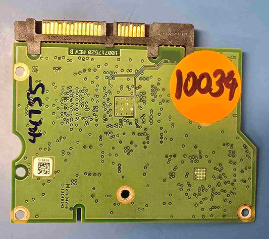 Seagate ST1000DM003 100717520 REV B 1CH162-305 PCB for Sale