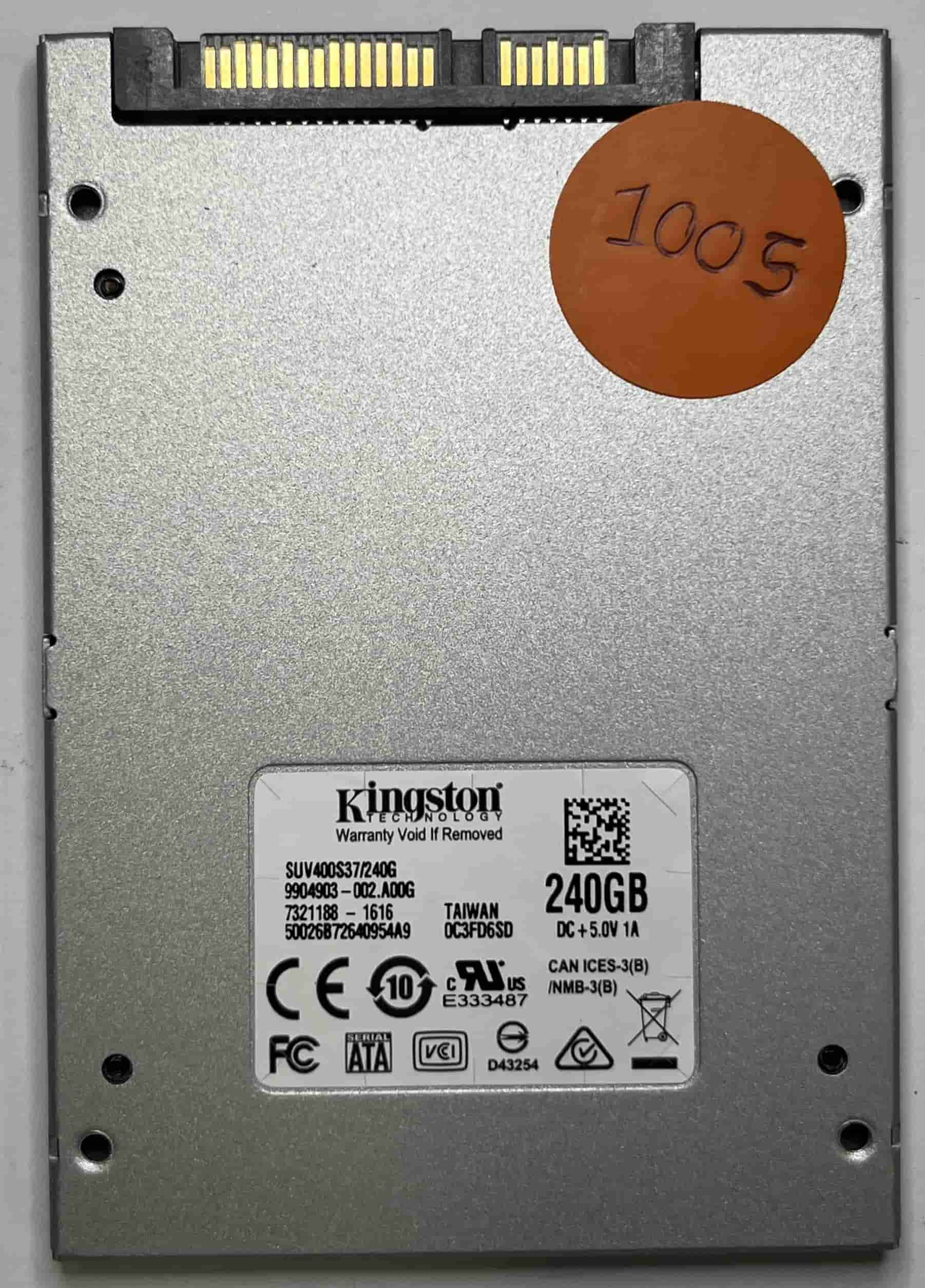 KINGSTON SUV400S37240G (1005) SSD for Sale