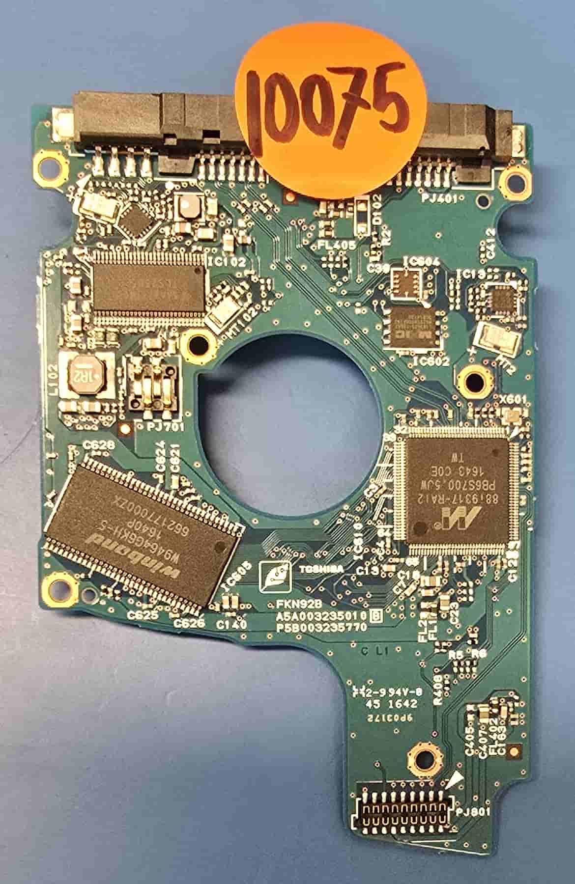 Toshiba MQ01ABD100 G003235C 01KT1K PCB for Sale