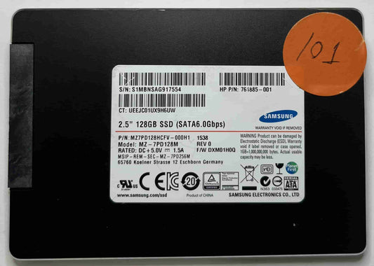 SAMSUNG MZ-7PD128M MZ7PD128HCFV (101) SSD for Sale