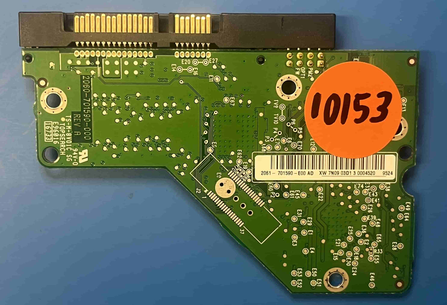 Western Digital WD1600AAJS-08L7A0 2060-701590-000 REV A  PCB for Sale