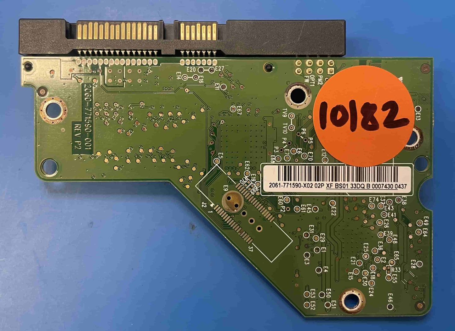 Western Digital WD1600AAJS-60Z0A0 2060-771590-001 REV P2  PCB for Sale