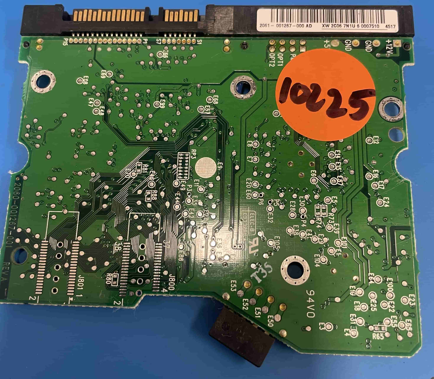 Western Digital WD1600JD-75HBB0 2060-001267-001 REV A  PCB for Sale