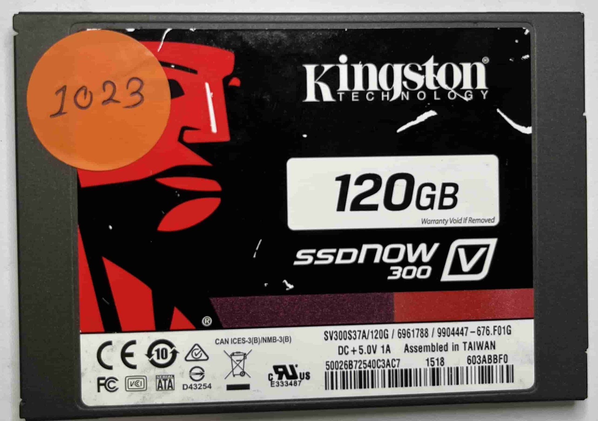 KINGSTON SV300S37A120G (1023) SSD for Sale