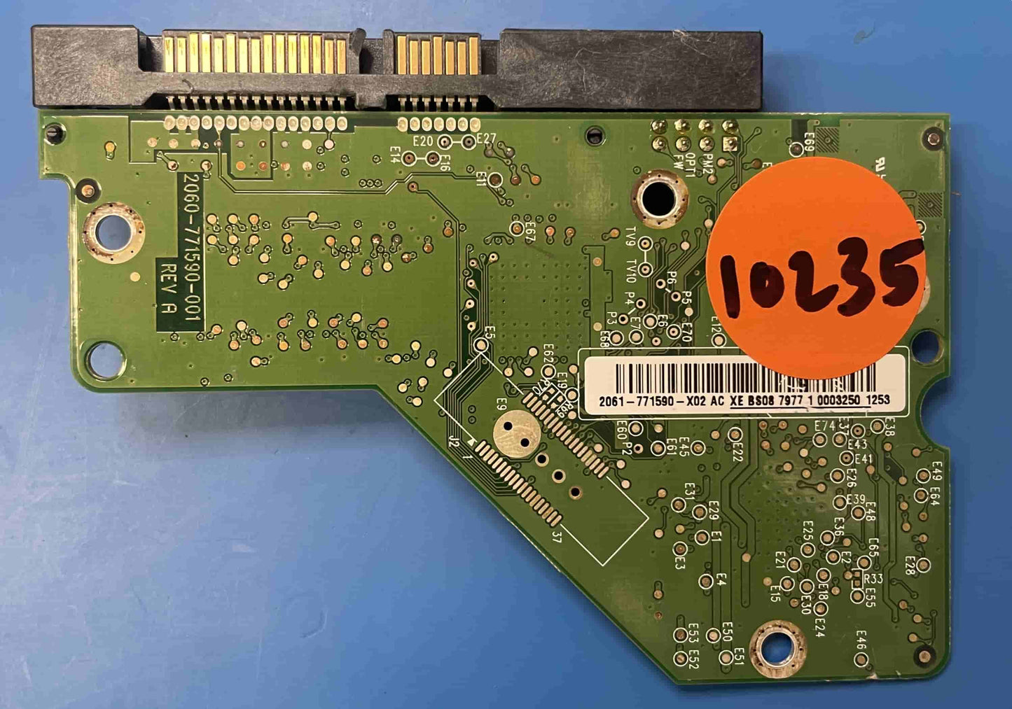 Western Digital WD2500AAJS-08L7A0 2060-771590-001 REV A  PCB for Sale