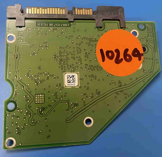 Seagate ST3000DM001 100749730 REV A 1ER166-302 PCB for Sale