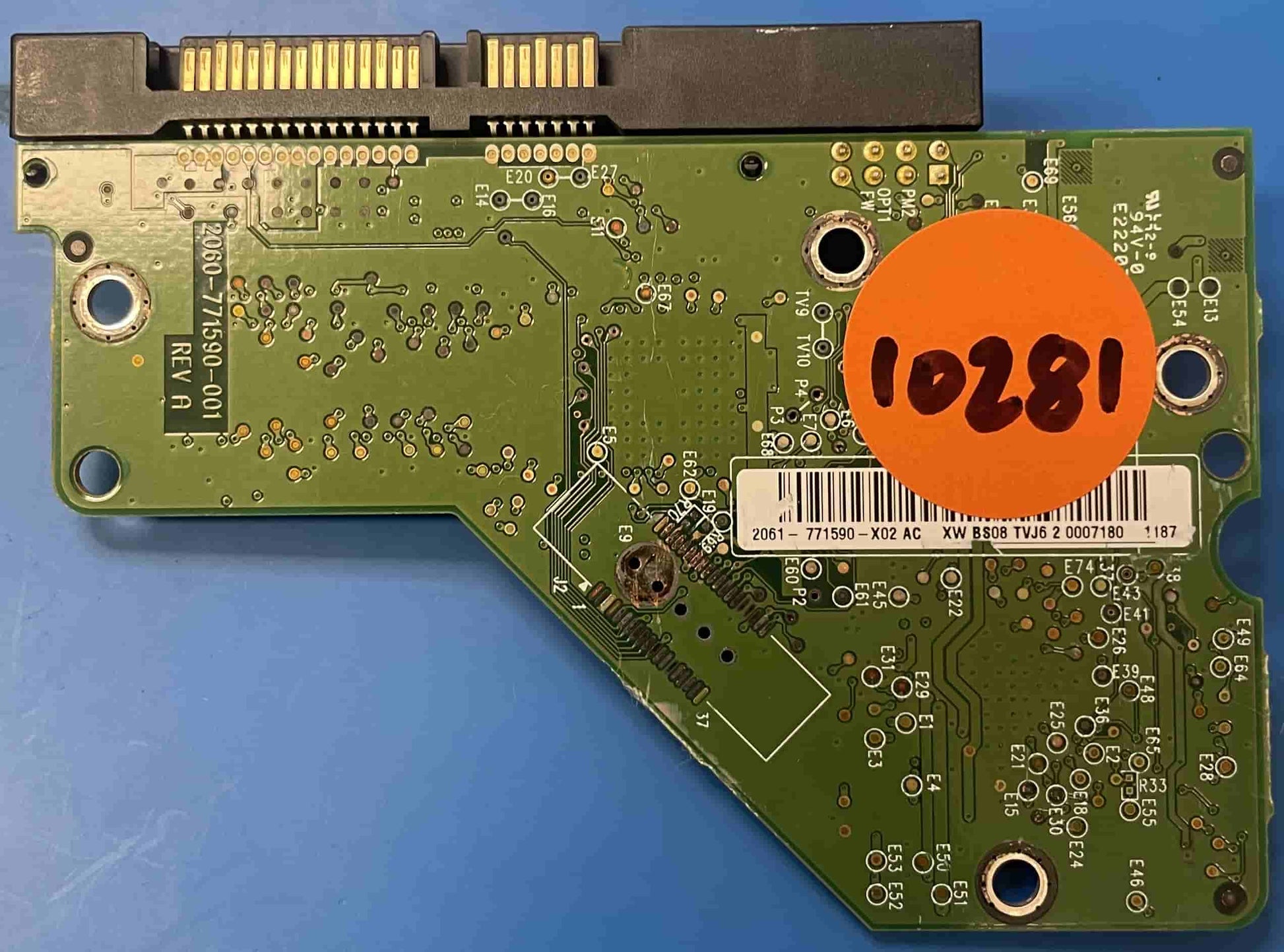 Western Digital WD2500AAJS-08L7A0 2060-771590-001 REV A  PCB for Sale