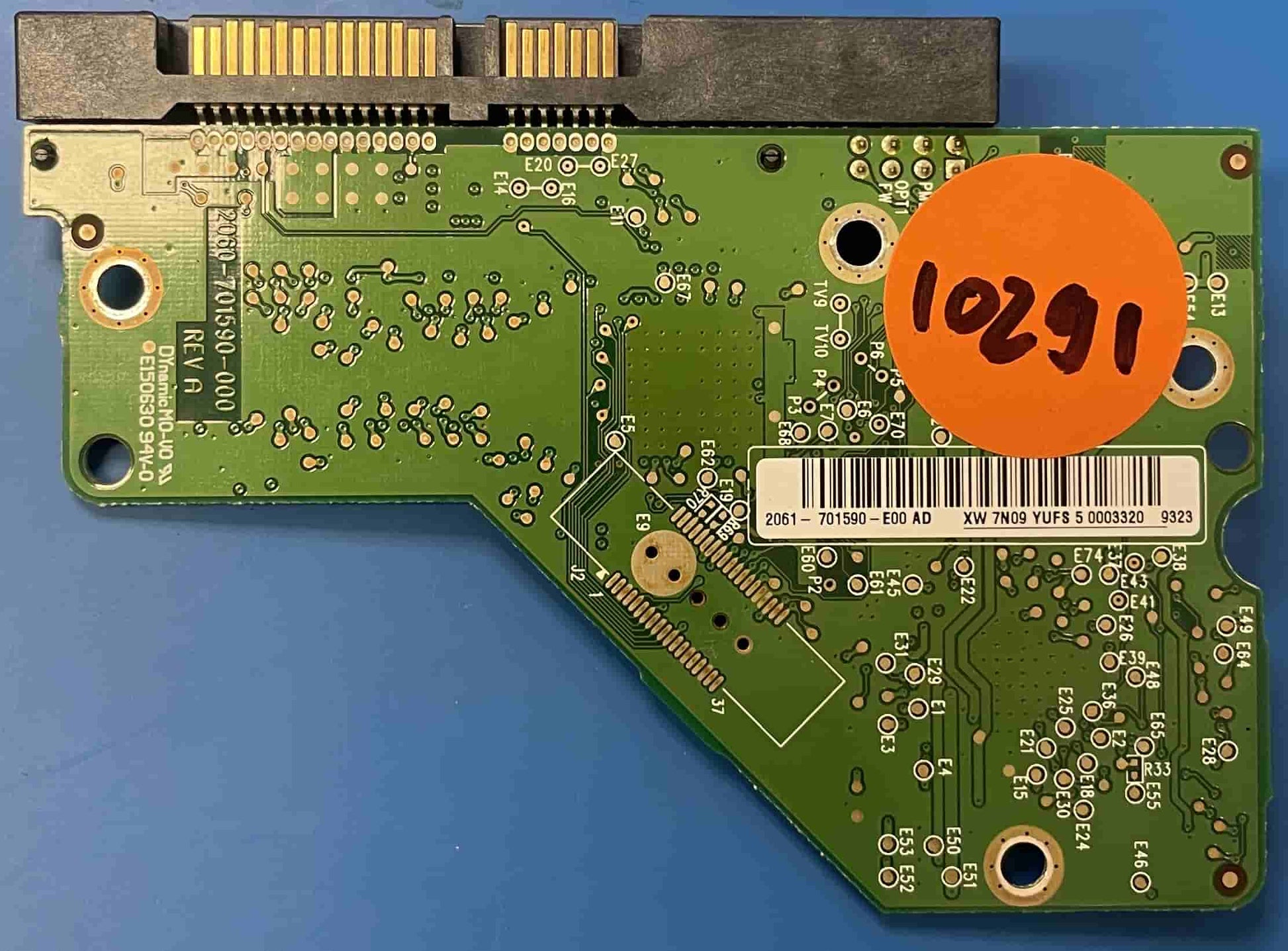 Western Digital WD2500AAJS-08L7A0 2060-701590-000 REV A  PCB for Sale
