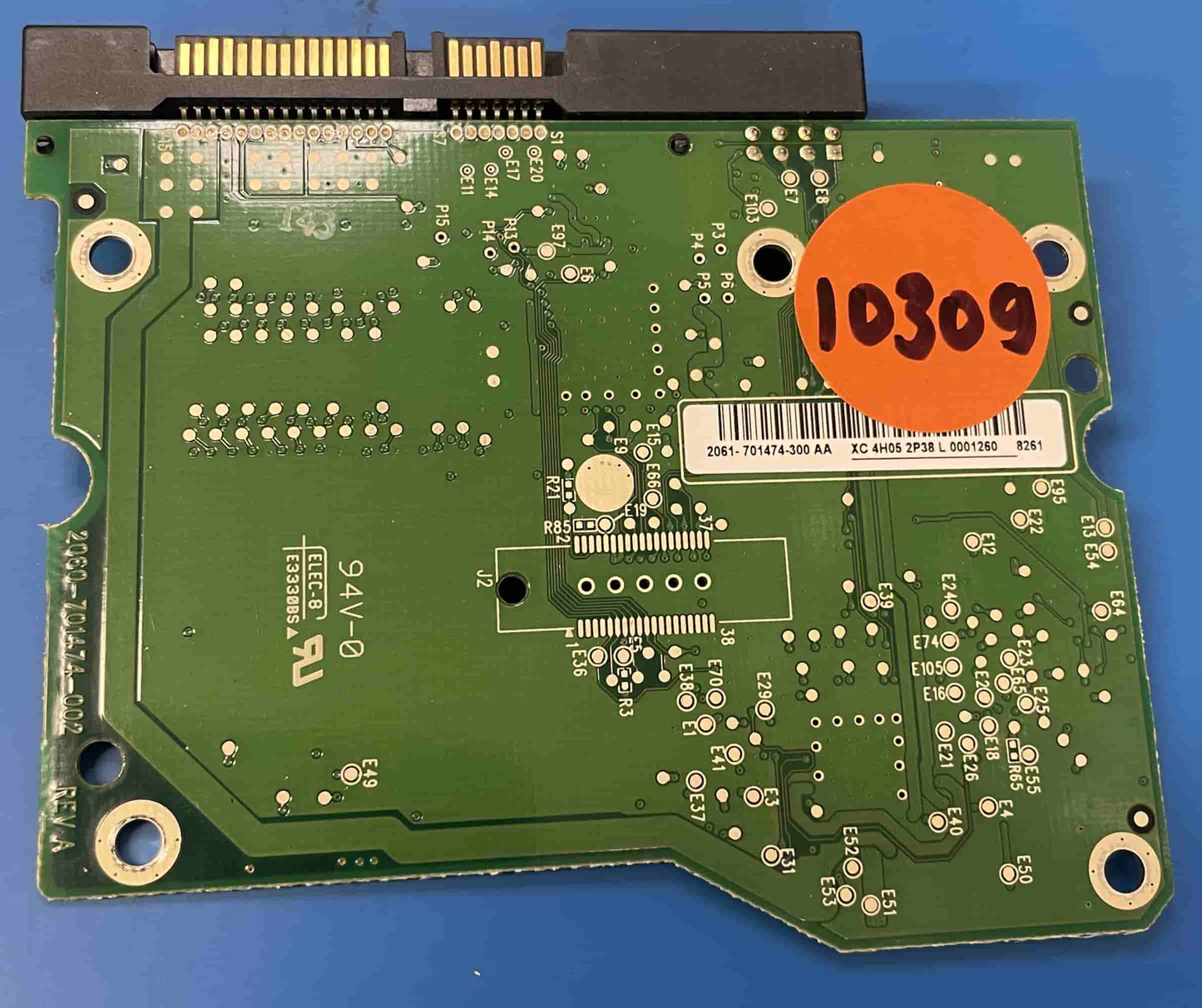 Western Digital WD10EACS-00ZJB0 2060-701474-002 REV A  PCB for Sale