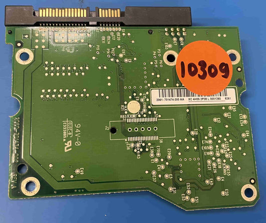 Western Digital WD10EACS-00ZJB0 2060-701474-002 REV A  PCB for Sale