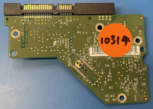 Western Digital WD2500AAKX-753CA1 2060-771640-003 REV A  PCB for Sale