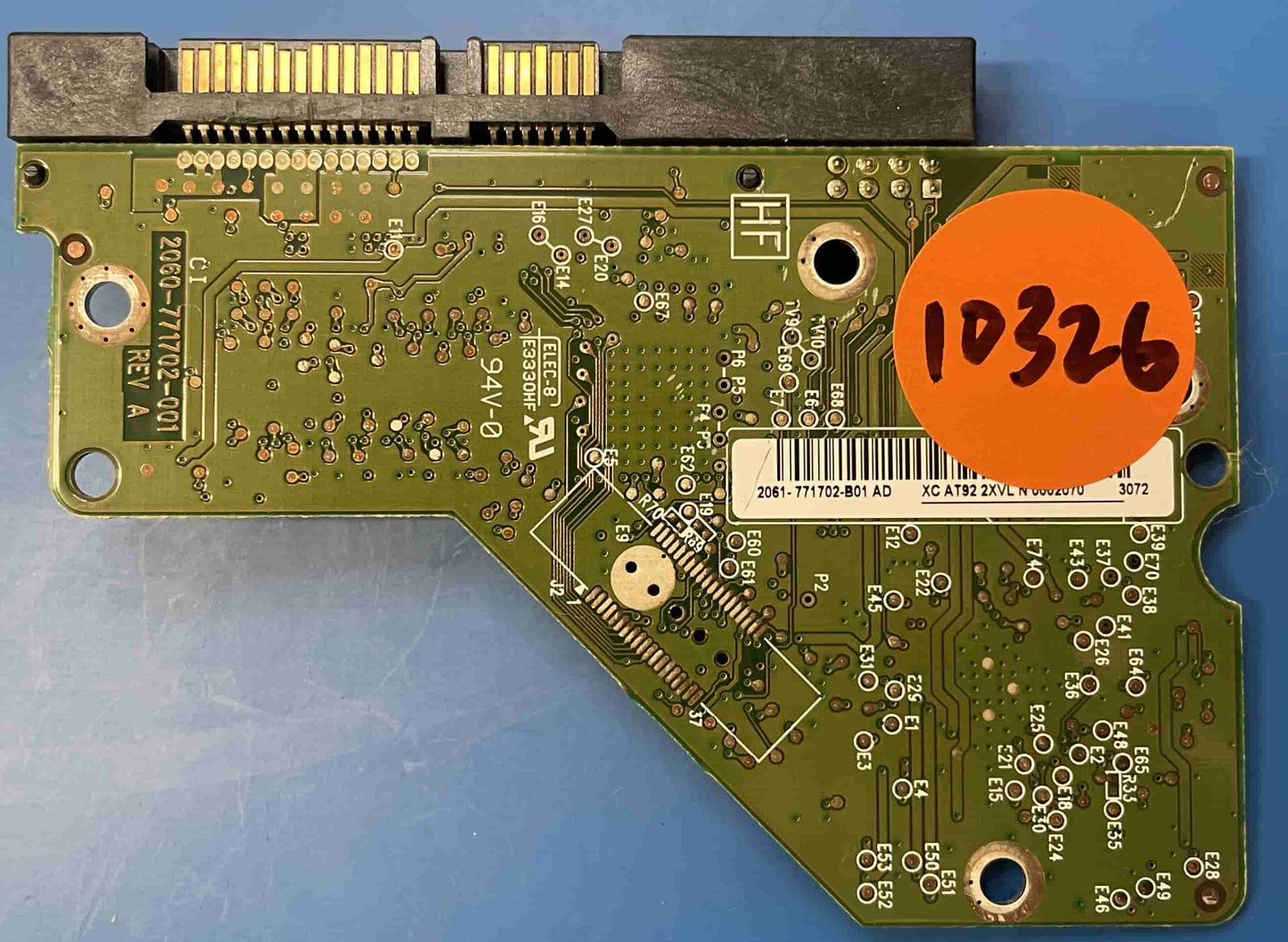 Western Digital WD1003FBYX-01Y7B1 2060-771702-001 REV A  PCB for Sale