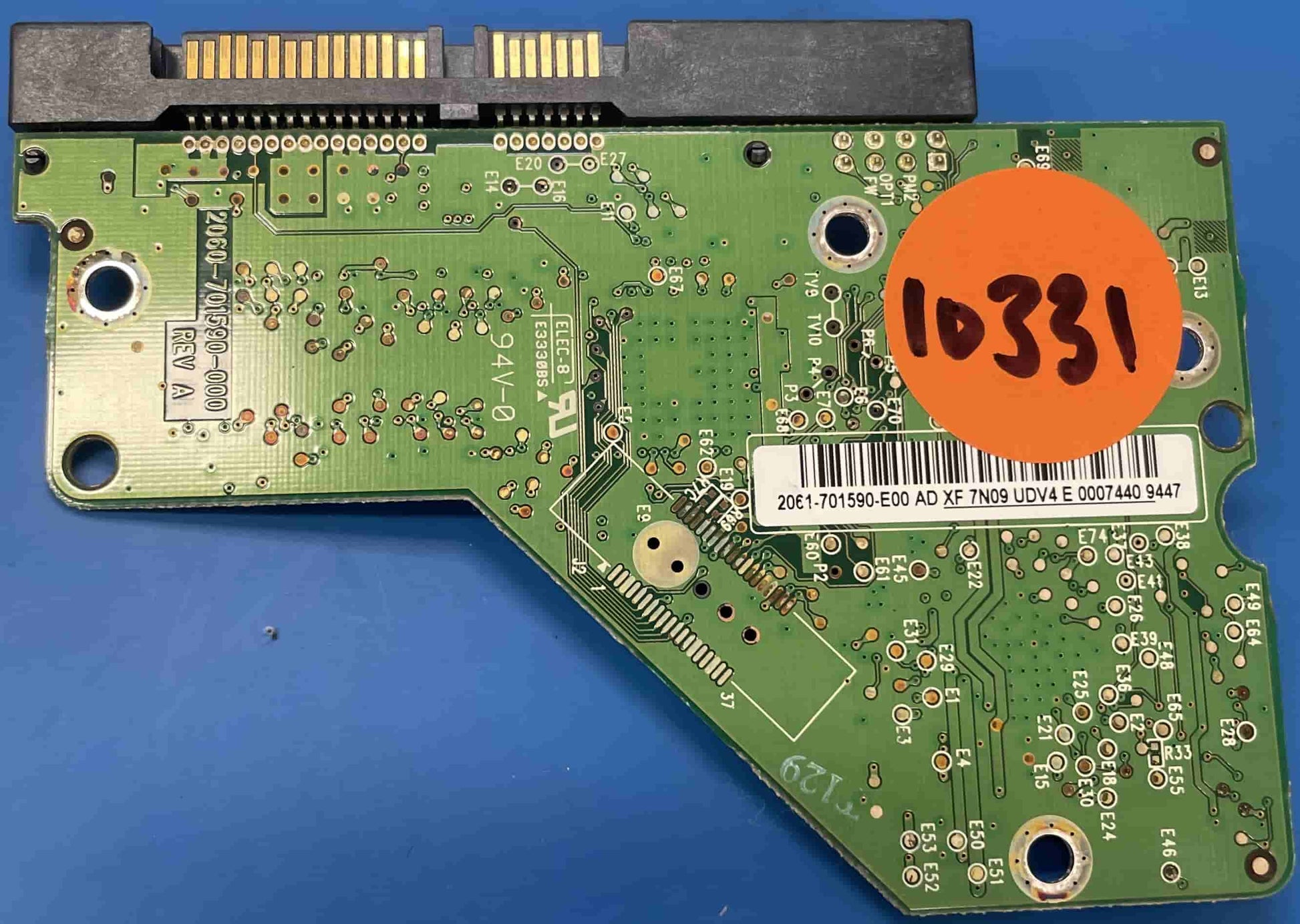 Western Digital WD1600AAJS-00L7A0  2060-701590-000 REV A  PCB for Sale