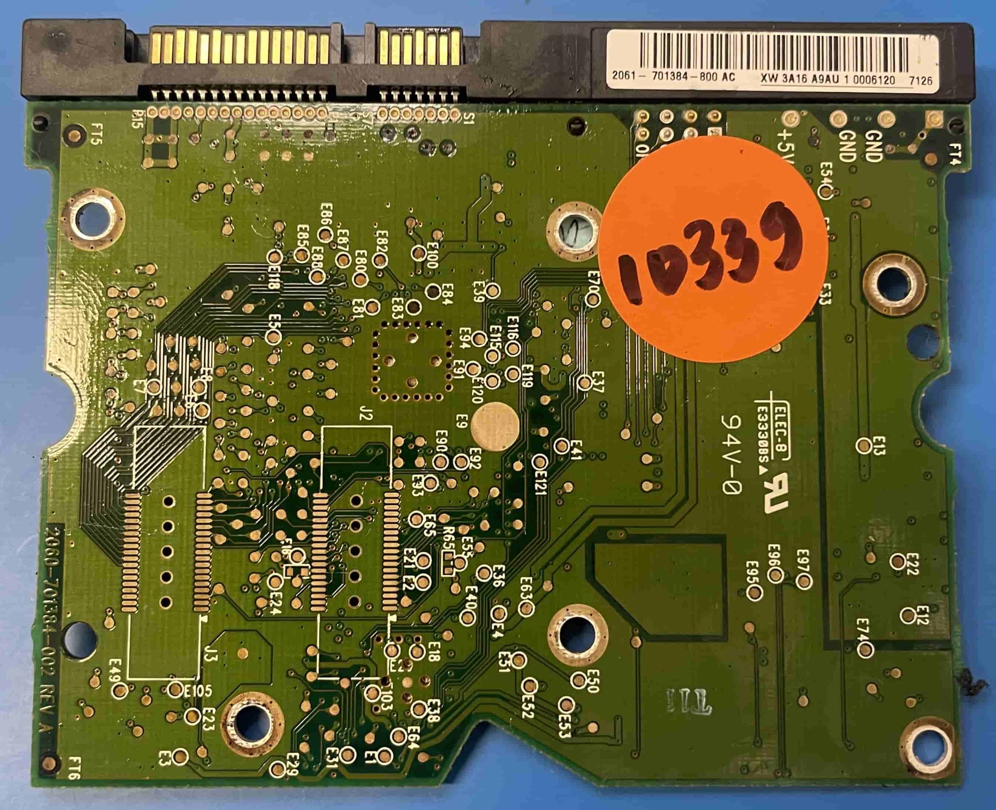 Western Digital WD1500ADFD-00NLR1 2060-701384-002 REV A  PCB for Sale