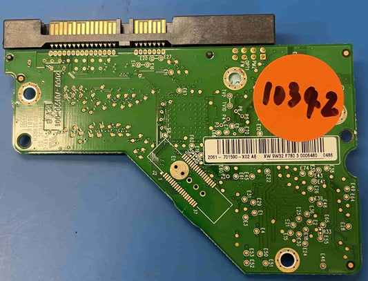 Western Digital WD2500AAJS-75M0A0 2060-701590-001 REV B  PCB for Sale