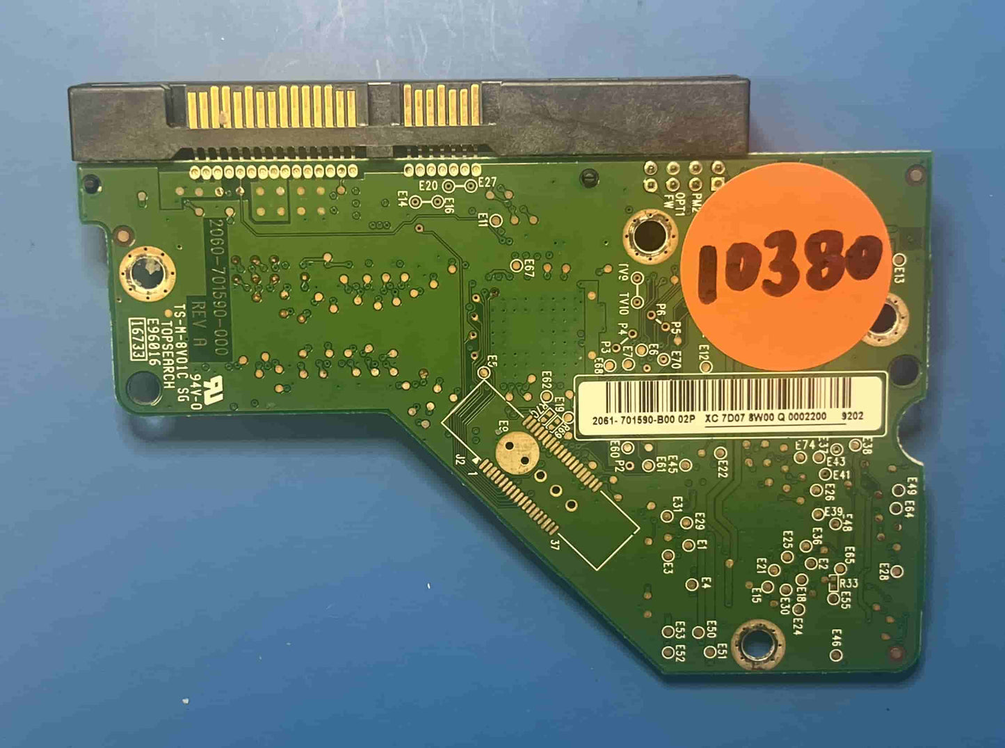 Western Digital WD6400AACS-00G8B1 2060-701590-000 REV A  PCB for Sale