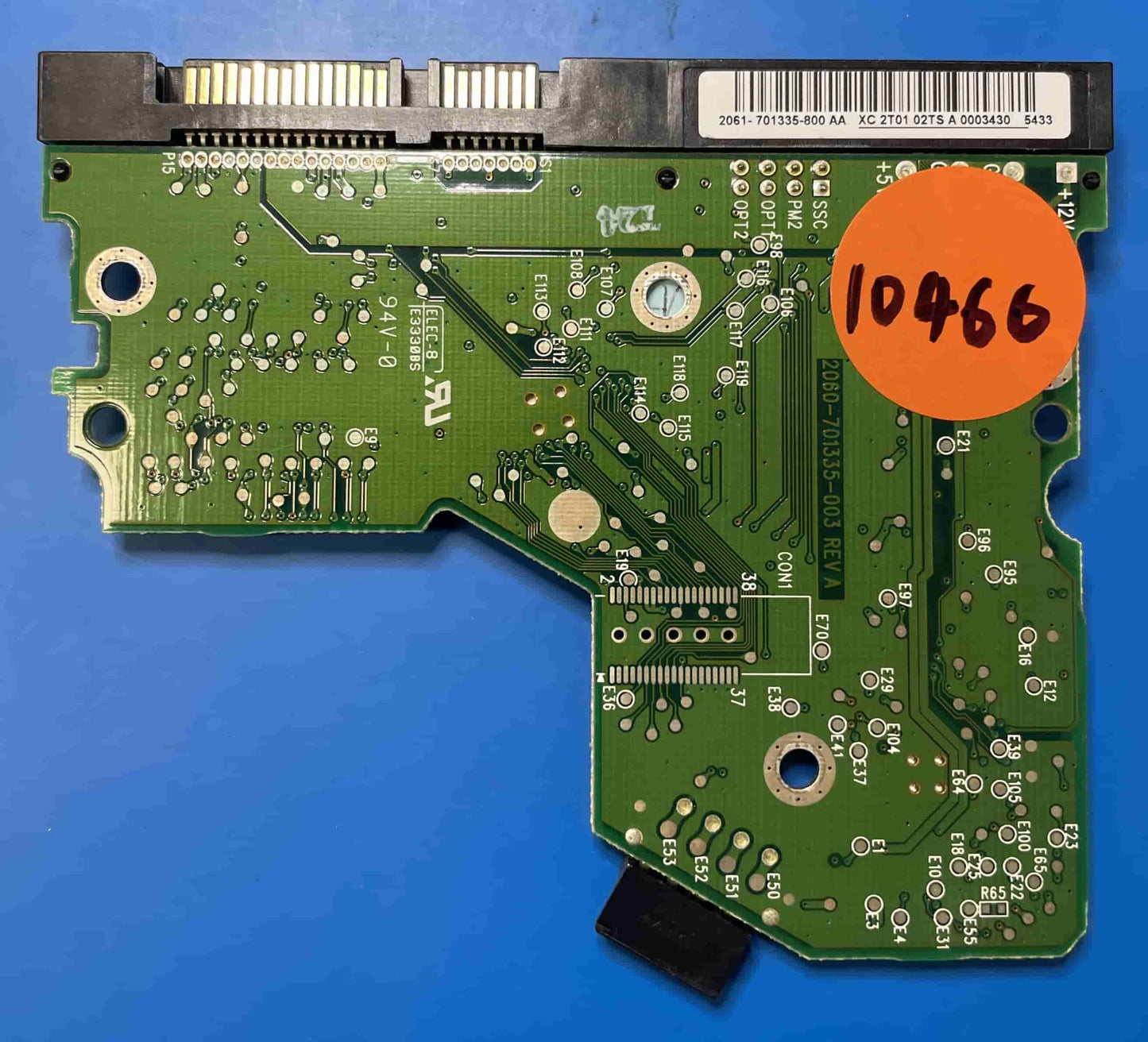 Western Digital WD2500JS-00MHB0 2060-701335-003 REV A  PCB for Sale