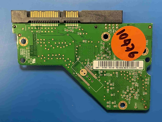 Western Digital WD2500AAJS-75M0A0 2060-701590-001 REV B  PCB for Sale