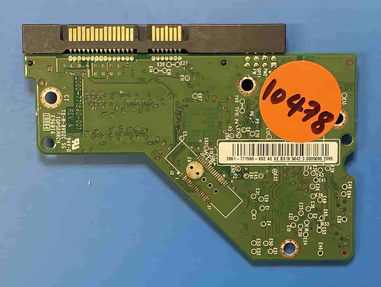 Western Digital WD3200AAJS-60Z0A0 2060-701590-001 REV A  PCB for Sale