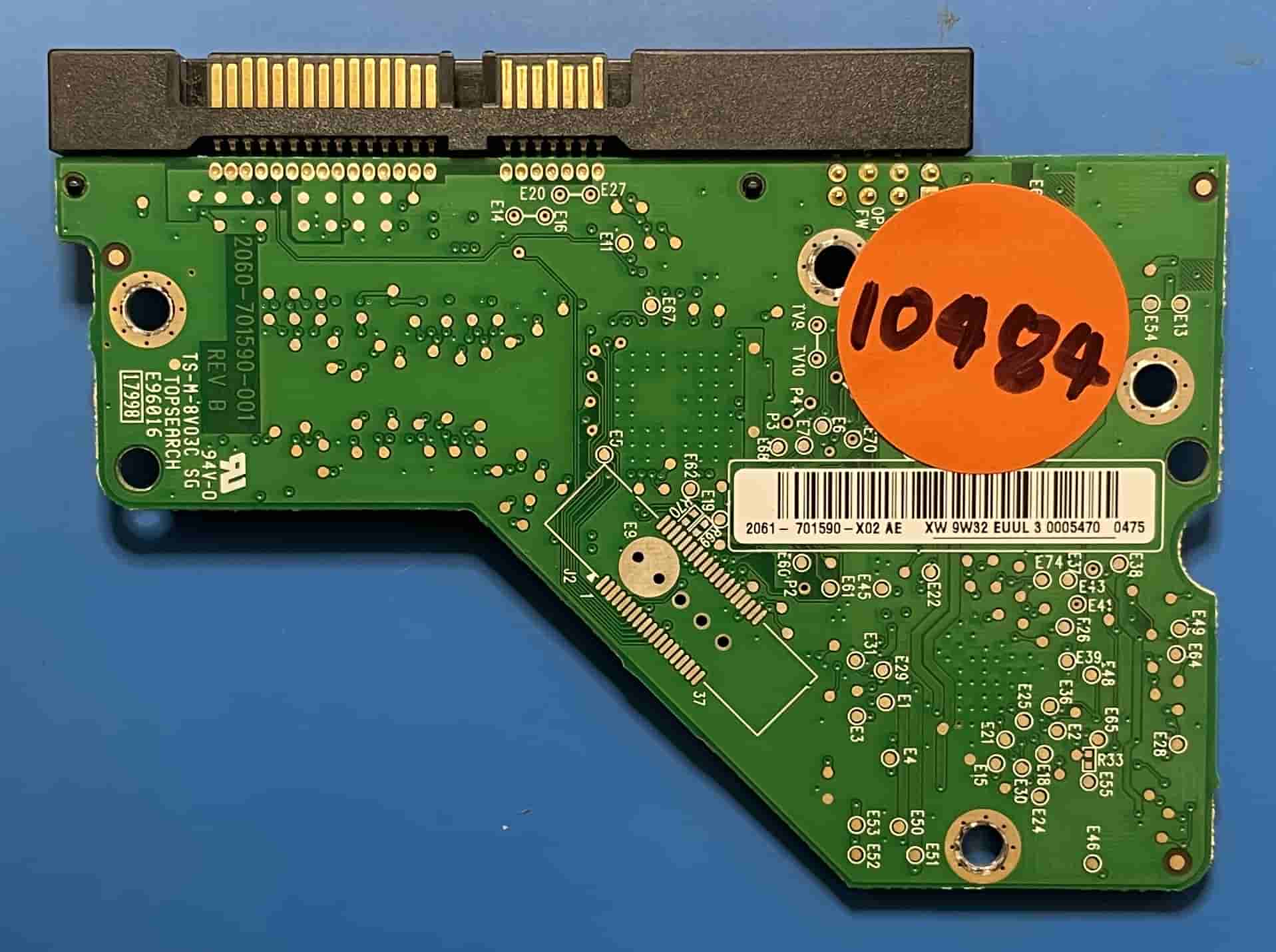 Western Digital WD2500AAJS-75M0A0 2060-701590-001 REV B  PCB for Sale