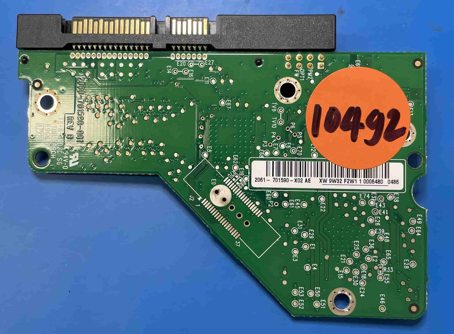 Western Digital WD2500AAJS-75M0A0 2060-701590-001 REV B  PCB for Sale