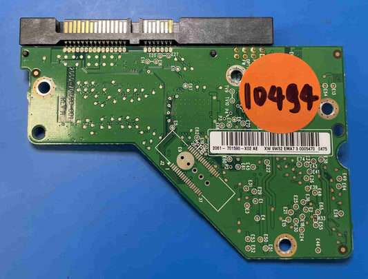 Western Digital WD2500AAJS-75M0A0 2060-701590-001 REV A  PCB for Sale