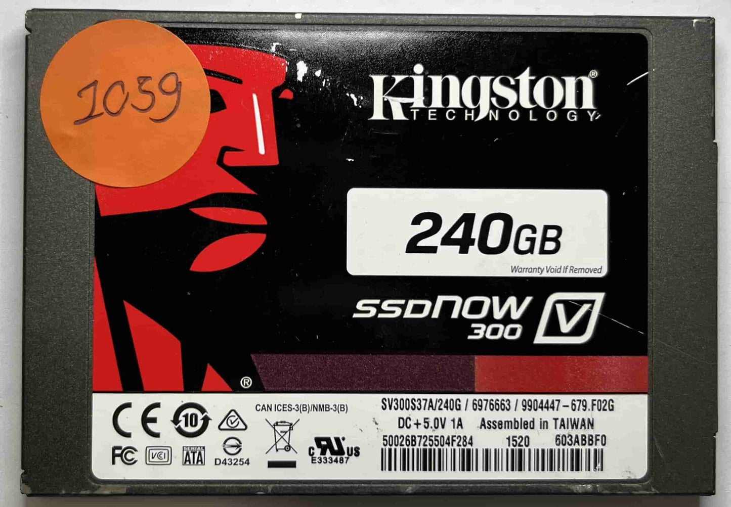 KINGSTON SV300S37A240G (1059) SSD for Sale