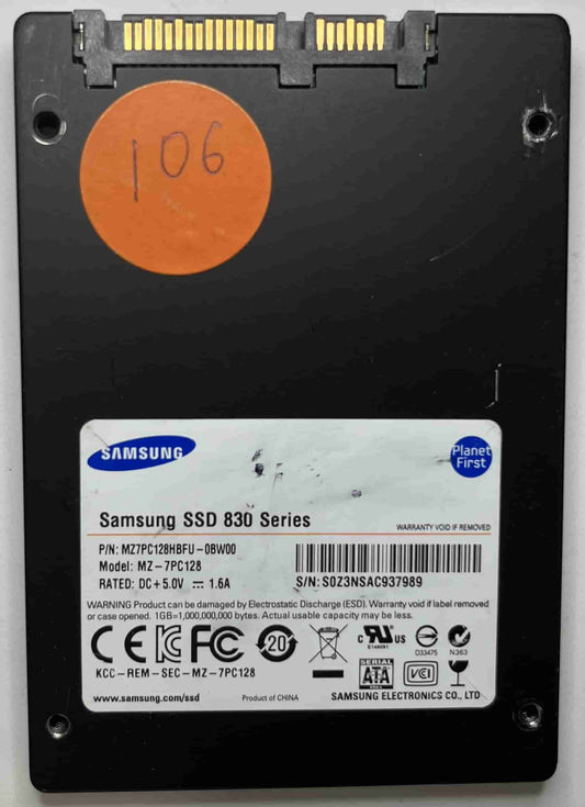 SAMSUNG MZ-7PC128 (106) SSD for Sale