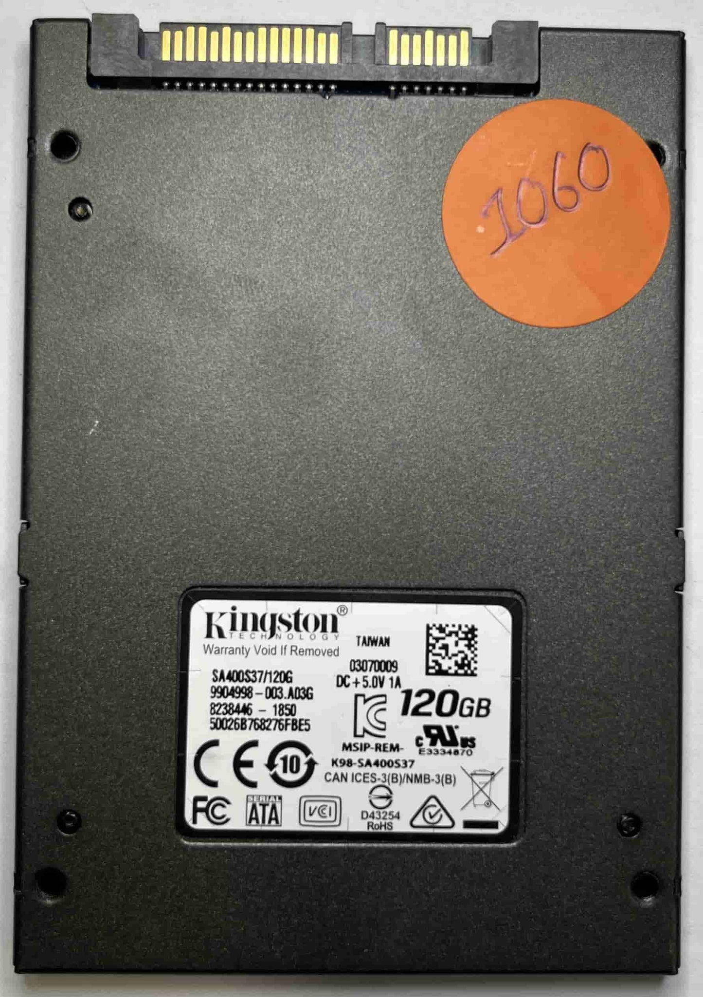 KINGSTON SA400S37120G (1060) SSD for Sale