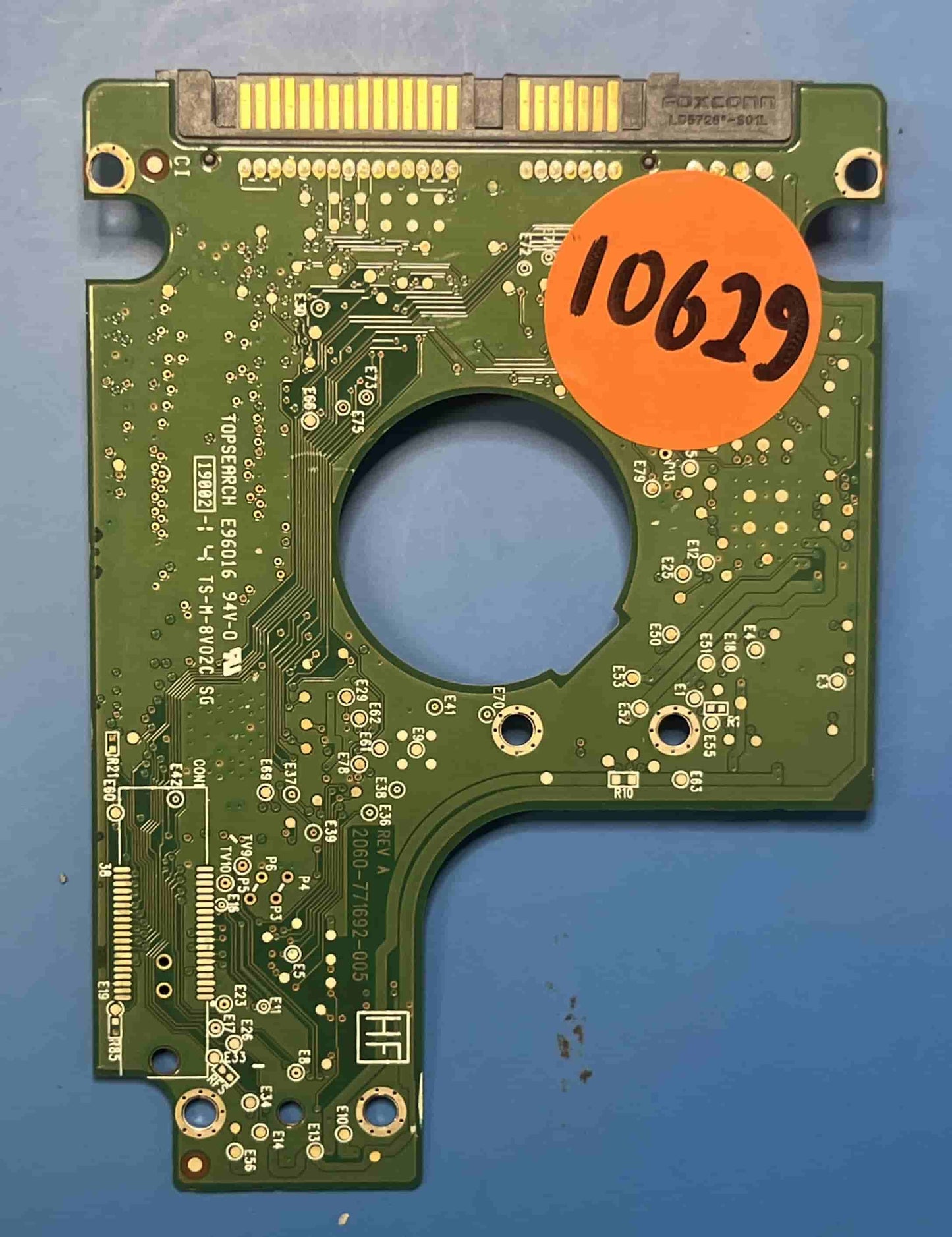 Western Digital WD2500BEKT-75PVMT0 2060-771692-005 REV A  PCB for Sale