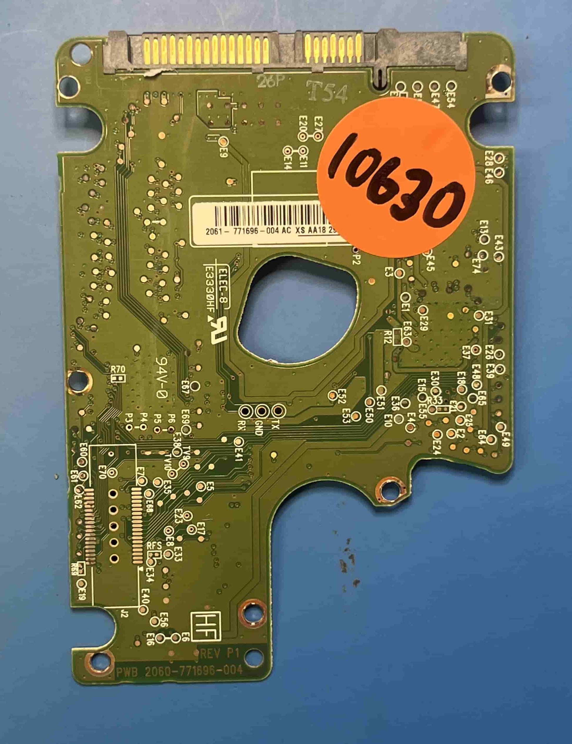 Western Digital WD4500HLHX-01JJPV0  2060-771696-004 REV P1  PCB for Sale