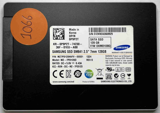 SAMSUNG MZ-7PD128D MZ7PD128HAFV-000D1 (1066) SSD for Sale