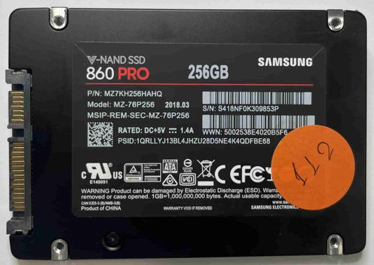 SAMSUNG MZ-76P256 MZ7KH256HAHQ (112) SSD for Sale