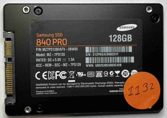 SAMSUNG MZ-7PD128 MZ7PD128HAFV-0BW00 (1132) SSD for Sale
