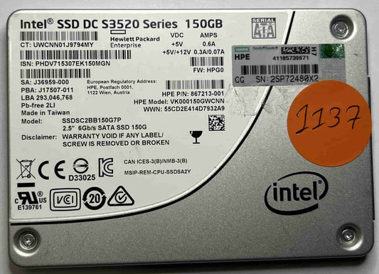 INTEL VK000150GWCNN (1137) SSD for Sale