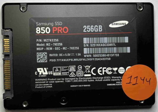 SAMSUNG MZ-7KE256 MZ7KE256 (1144) SSD for Sale