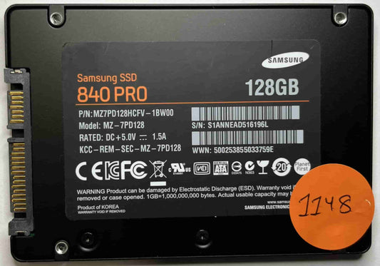 SAMSUNG MZ-7PD128 MZ7PD128HCFV-1BW00 (1148) SSD for Sale