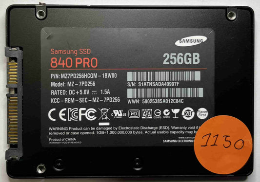 SAMSUNG MZ-7PD256 MZ7PD256HCGM-1BW00 (1150) SSD for Sale