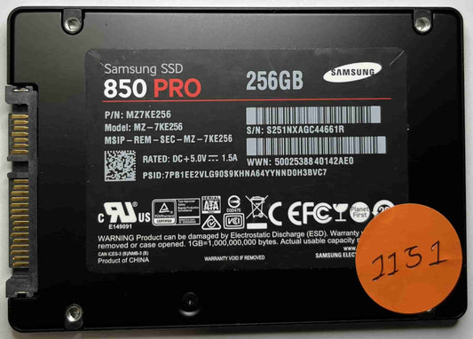 SAMSUNG MZ-7KE256 MZ7KE256 (1151) SSD for Sale