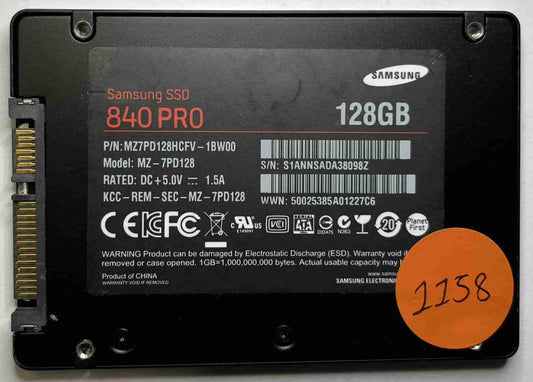 SAMSUNG MZ-7PD128 MZ7PD128HCFV-1BW00 (1158) SSD for Sale